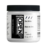 Golden OPEN Acrylic Paint Zinc White 237ml