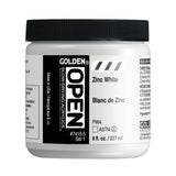 Golden OPEN Acrylic Paint Zinc White 237ml