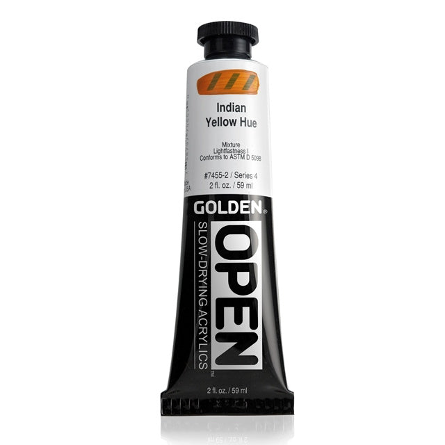 Golden OPEN Acrylic Paint India Yellow Hue