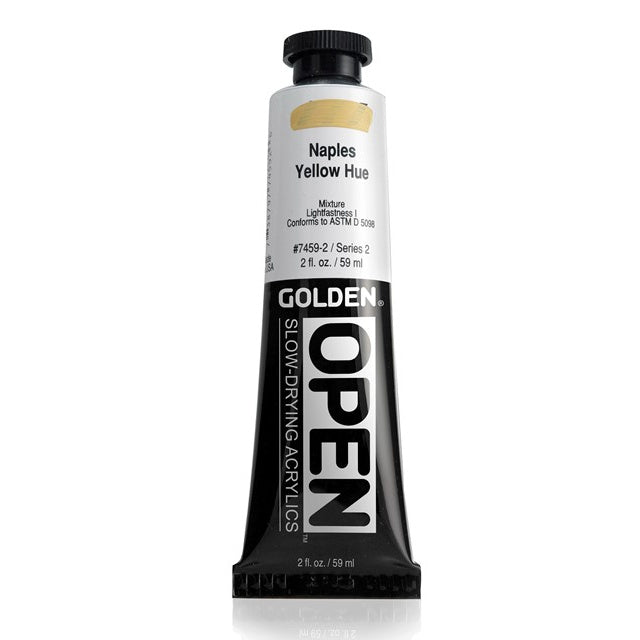 Golden OPEN Acrylic Paint Naples Yellow Hue