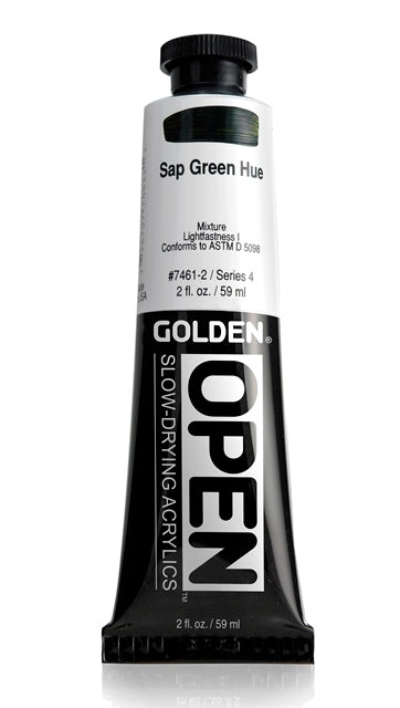 Golden OPEN Acrylic Paint Sap Green Hue