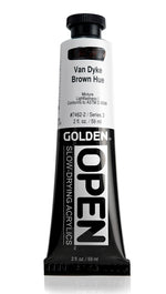 Golden OPEN Acrylic Paint Van Dyke Brown Hue 59ml
