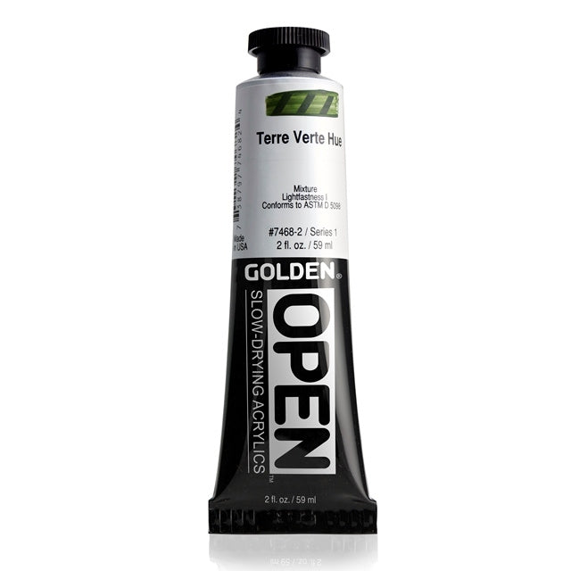 Golden OPEN Acrylic Paint Terre Verte Hue