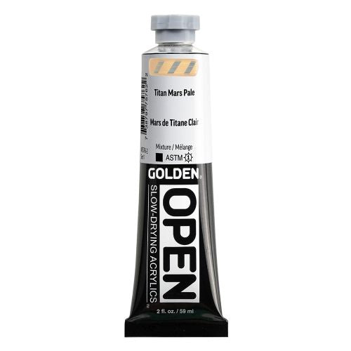 Golden OPEN Acrylic Paint Titan Mars Pale 59ml