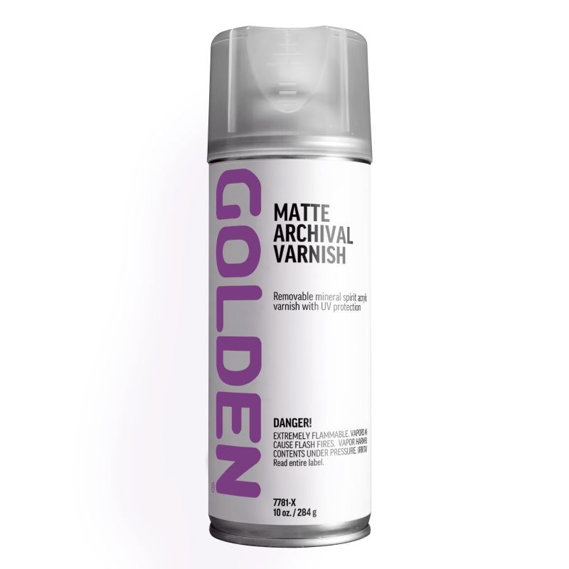 Golden Acrylic Medium Matte Archival Varnish Spray 400ml