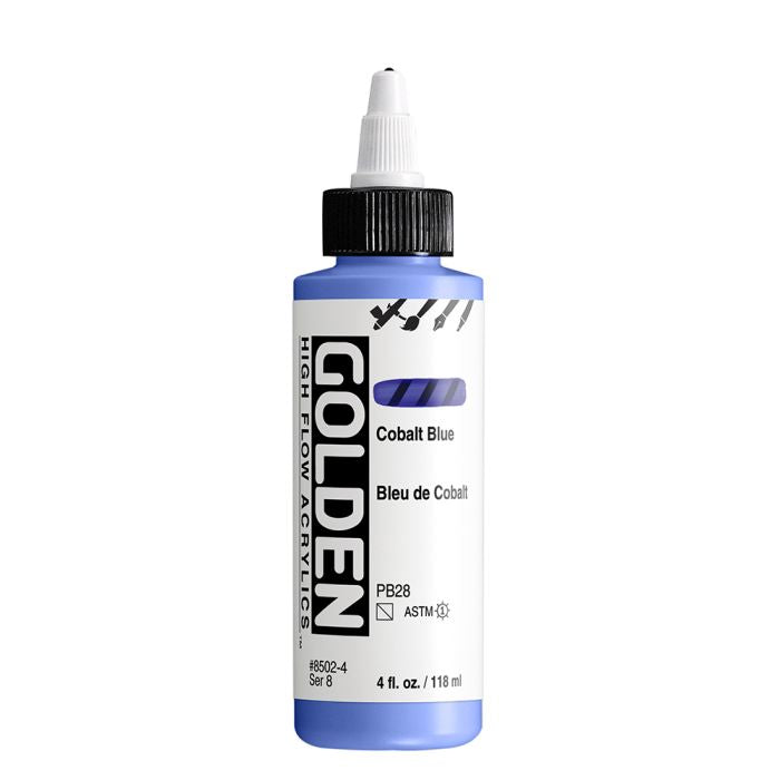 Golden High Flow Acrylic Paint Cobalt Blue