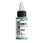 Golden High Flow Acrylic Paint Cobalt Turquoise 30ml