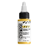 Golden High Flow Acrylic Paint Iridescent Bright Gold (Fine) 30ml