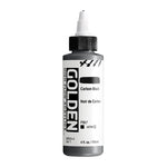 Golden High Flow Acrylic Paint Carbon Black 118ml