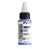 Golden High Flow Acrylic Paint Cerulean Blue Hue 30ml
