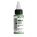 Golden High Flow Acrylic Paint Permanent Green Light 30ml