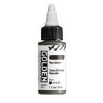 Golden High Flow Acrylic Paint Raw Umber 30ml