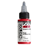 Golden High Flow Acrylic Paint Transparent Quinacridone Red 30ml
