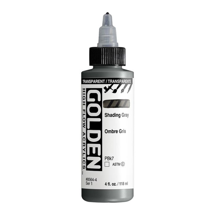 Golden High Flow Acrylic Paint Transparent Shading Gray
