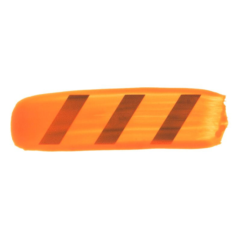Golden High Flow Acrylic Paint Fluorescent Orange
