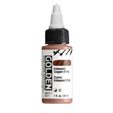 Golden High Flow Acrylic Paint Iridescent Copper (Fine) 30ml