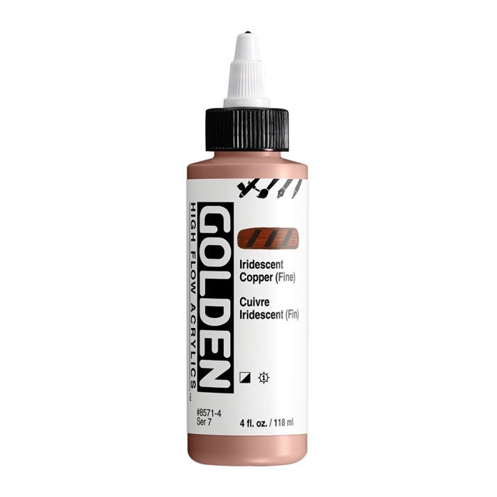 Golden High Flow Acrylic Paint Iridescent Copper (Fine)