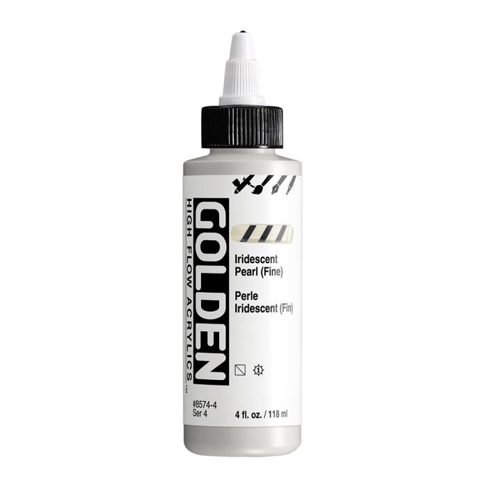 Golden High Flow Acrylic Paint Iridescent Pearl (Fine) 118ml