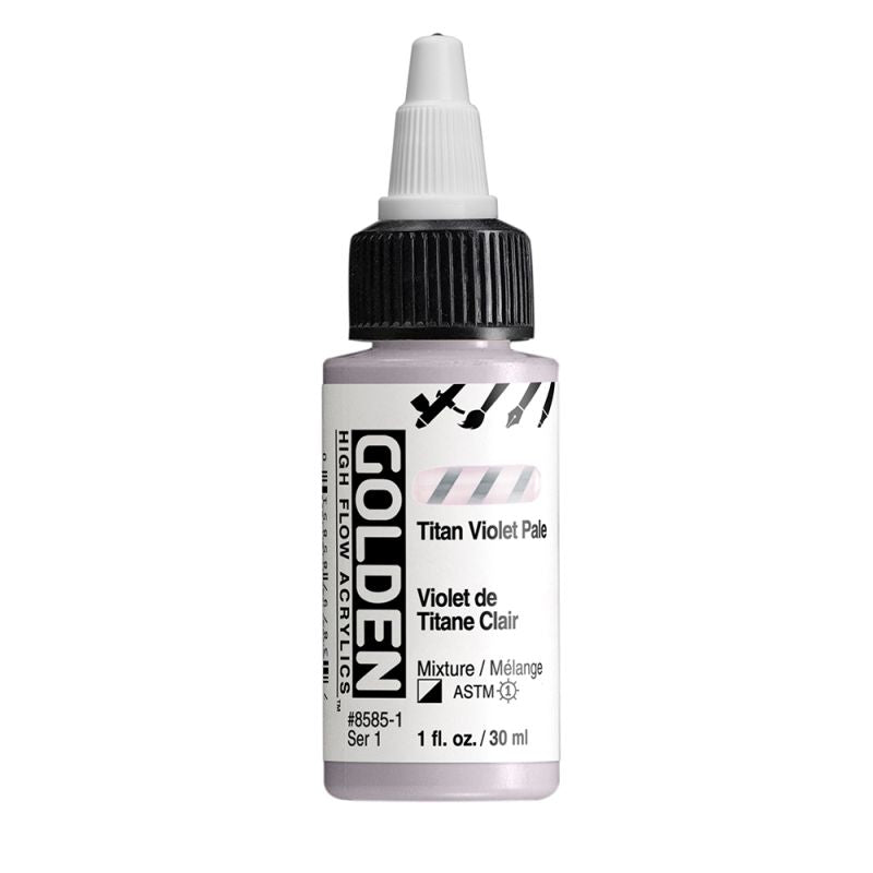 Golden High Flow Acrylic Paint Titan Violet Pale