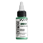 Golden High Flow Acrylic Paint Viridian Green Hue 30ml
