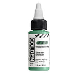 Golden High Flow Acrylic Paint Viridian Green Hue 30ml
