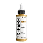 Golden High Flow Acrylic Paint Yellow Ochre 118ml