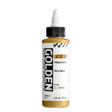 Golden High Flow Acrylic Paint Yellow Ochre 118ml