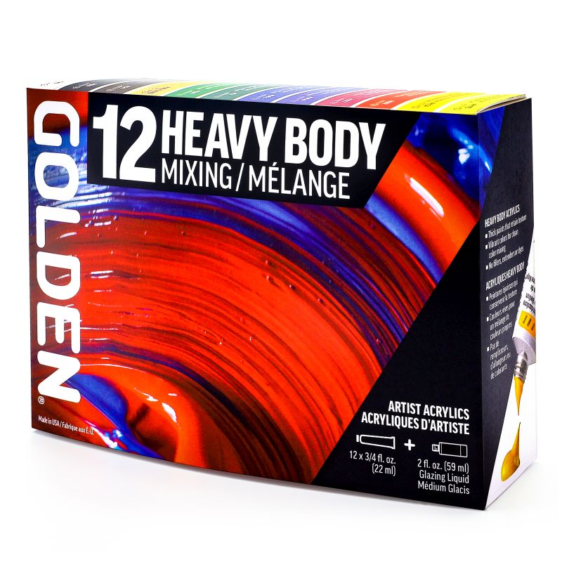 Golden Heavy Body Acrylic Paint Mixing Set SET