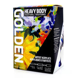 Golden Heavy Body Acrylic Paint Traditional Set SET