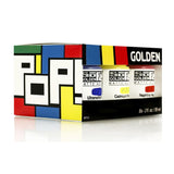Golden SoFlat Acrylic Paint Pop 6 Color Set