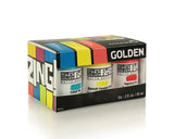 Golden SoFlat Acrylic Paint Zing 6 Color Set SET