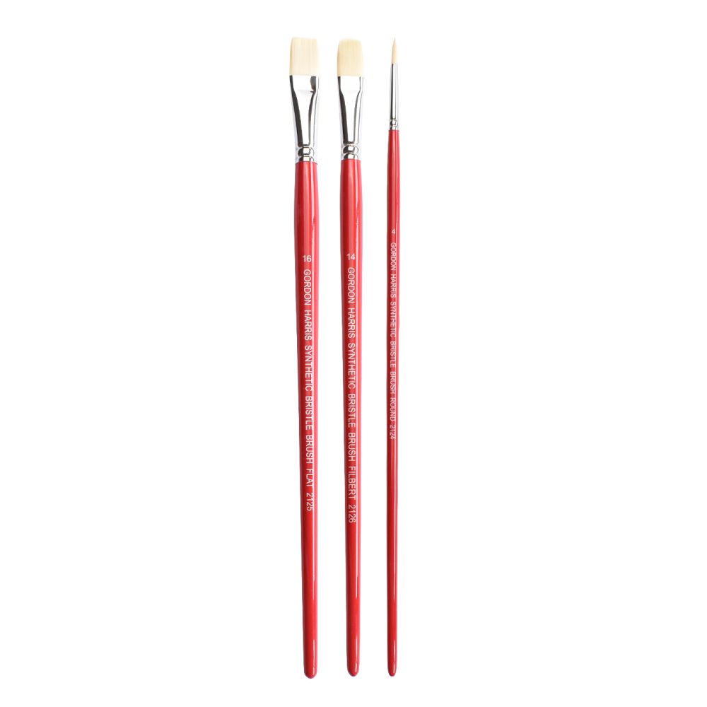 GORDON HARRIS SYNTHETIC BRISTLE BRUSHES