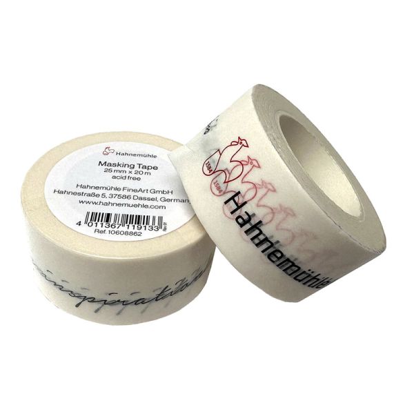 Hahnenuhle Washi Masking Tape White 25mmx20M