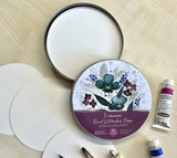 Hahnenuhle Round Watercolour Paper Tin Box 300gsm 13cm