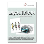 Hahnenuhle Layout Bleedproof Pad 75gsm A4