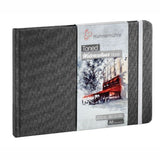 Hahnenuhle Toned Watercolour Paper Book 200gsm Grey A5