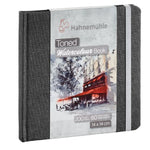 HAHNEMUHLE TONED WATERCOLOUR PAPER BOOK 200GSM GREY
