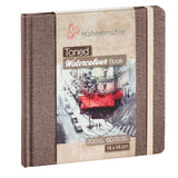 HAHNEMUHLE TONED WATERCOLOUR PAPER BOOK 200GSM BEIGE