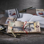 Hahnenuhle Toned Watercolour Paper Book 200gsm Beige 14x14cm