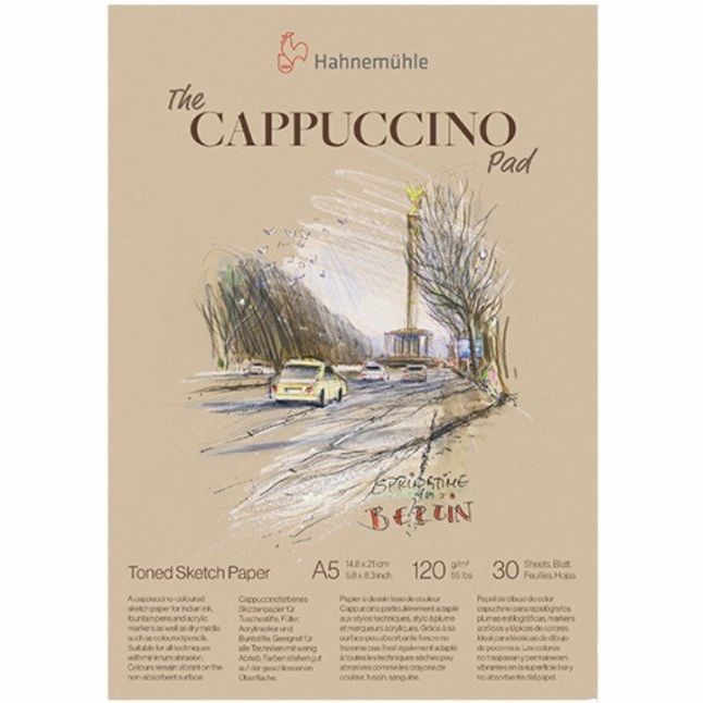 Hahnenuhle The Cappucino Pad 120gsm