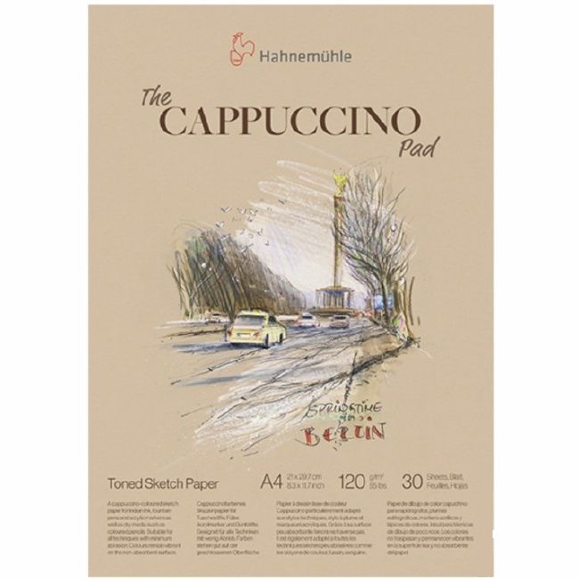 Hahnenuhle The Cappucino Pad 120gsm