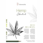 Hahnenuhle Natural Hemp Sketch Pad 80gsm 80 Sheets A3