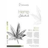 Hahnenuhle Natural Hemp Sketch Pad 80gsm 80 Sheets A3