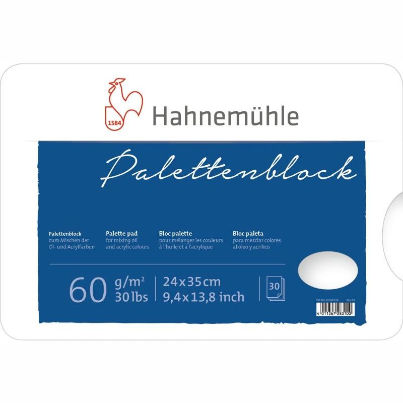 Hahnenuhle Tear Off Palette Pad 30 Sheets 24x35cm