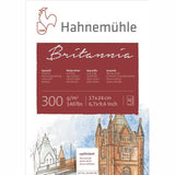 Hahnenuhle Britannia Watercolour Block 300gsm Hot Pressed 17x24cm