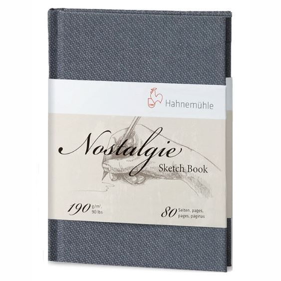 Hahnenuhle Nostalgie Sketchbook 190gsm Portrait A4