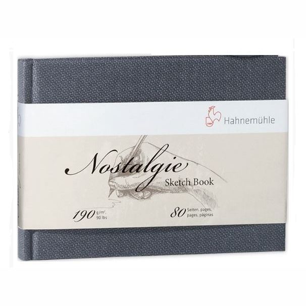 Hahnenuhle Nostalgie Sketchbook 190gsm Landscape A4