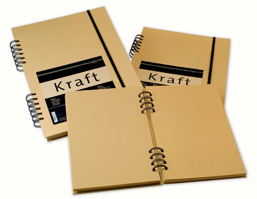 Hahnenuhle Kraft Spiral Sketchbook 120gsm A5
