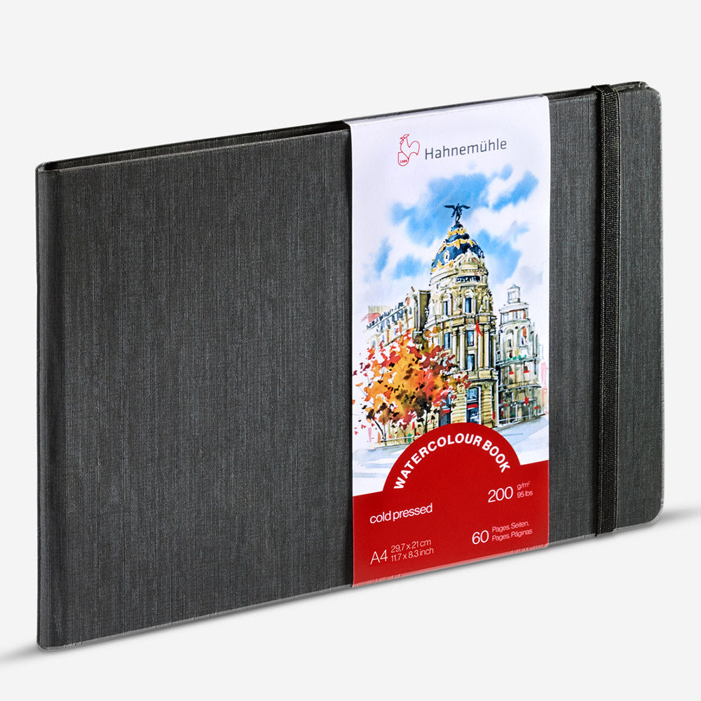 HAHNEMUHLE WATERCOLOUR BOOK 200GSM LANDSCAPE