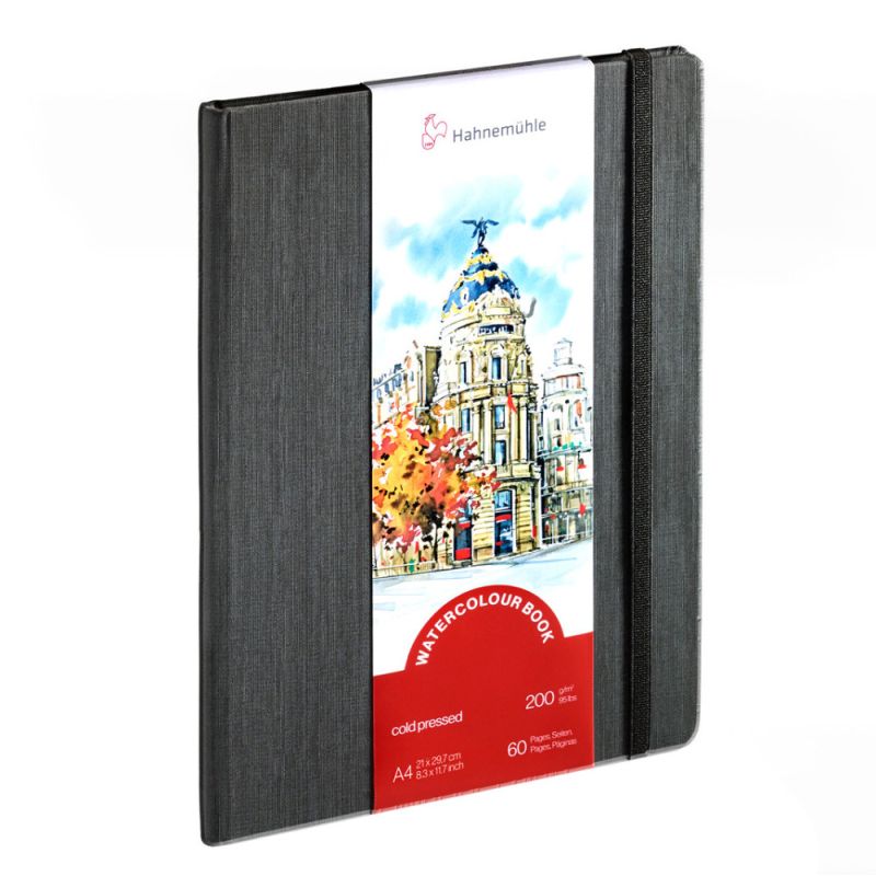 Hahnenuhle Watercolour Book 200gsm Portrait A4